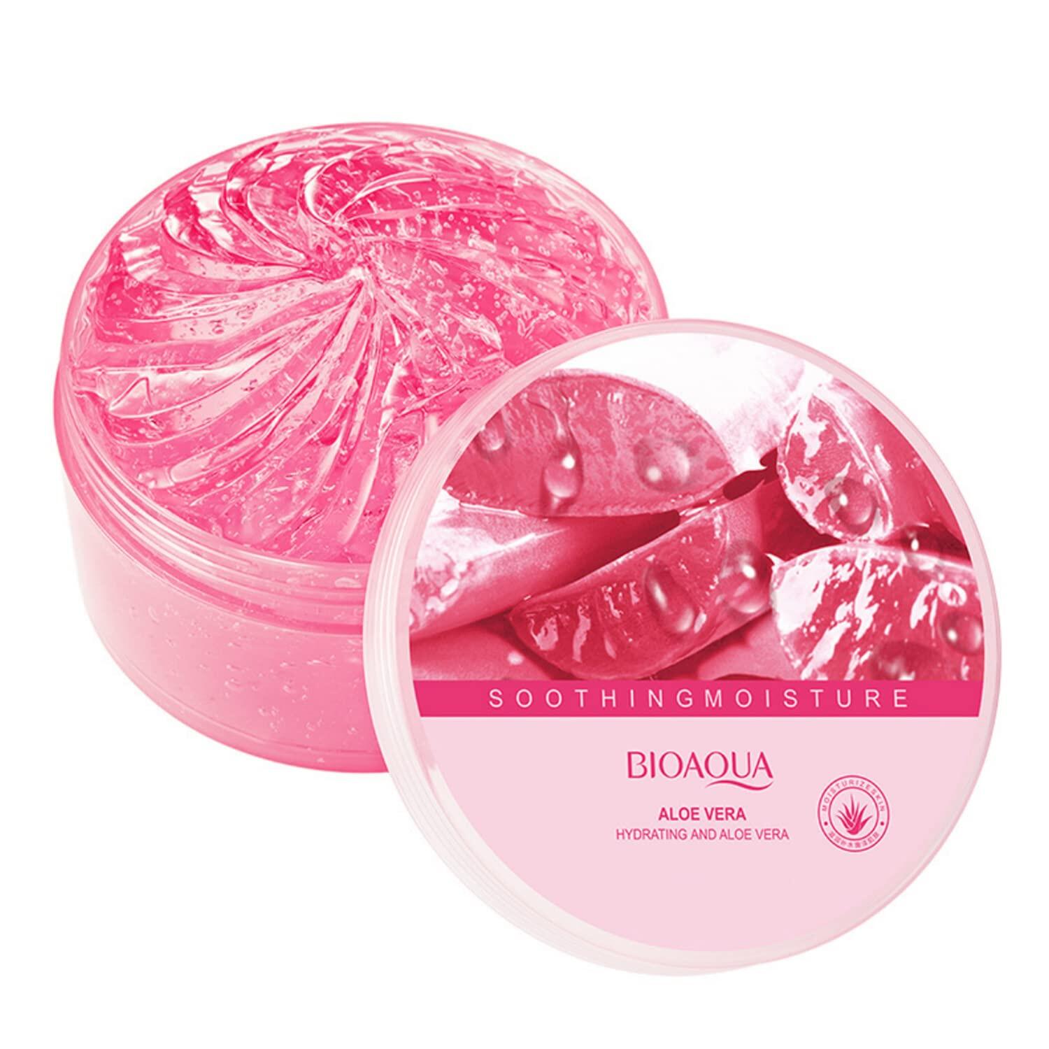 5in1 Skincare Gel Set – Pomegranate, Vitamin C, Aloe Vera, Snail & Moisturizer | Sadoer + Bioaqua + Lifusha