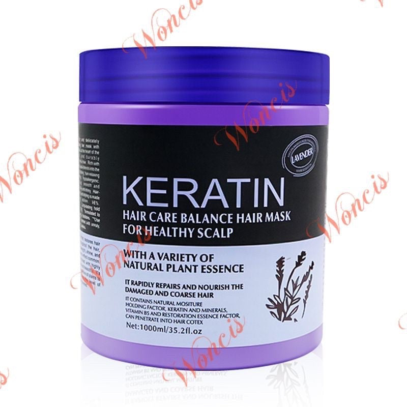 Lavender Keratin Hair Care Hair Mask 1000ml