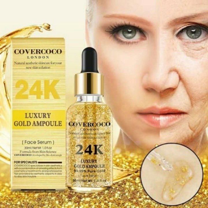 24k Gold Ampoule 30ml Moisturizing Essence