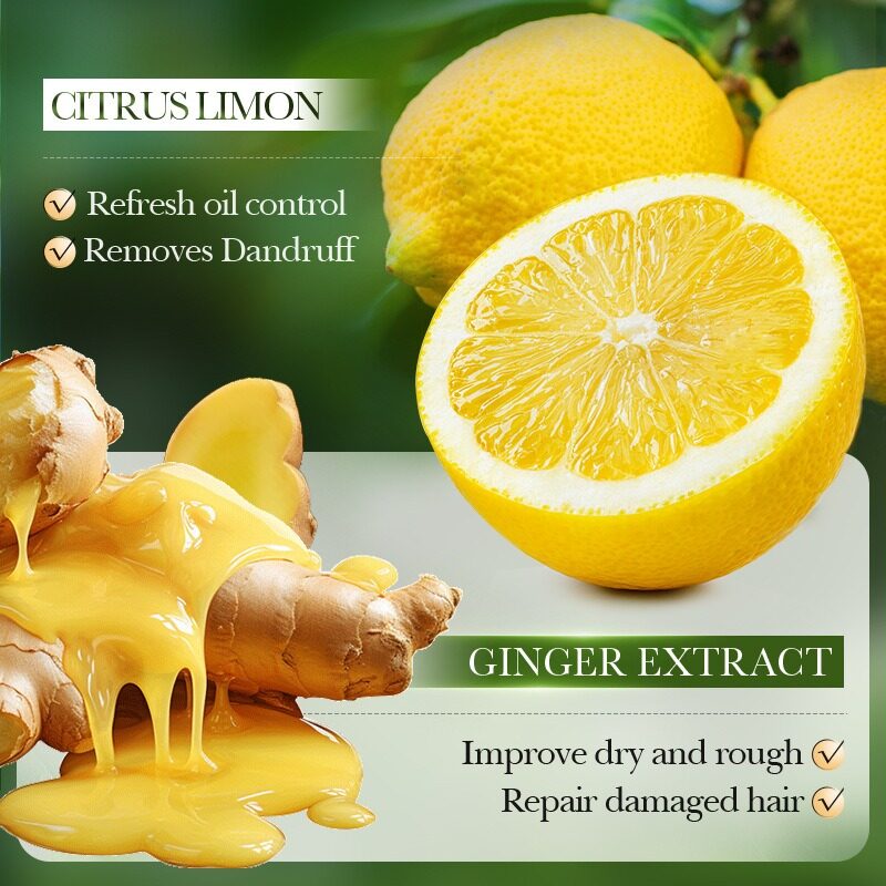 Lemon Ginger Shampoo 520ml SADOER