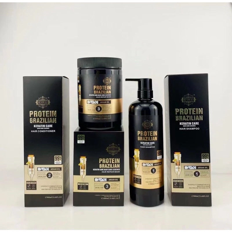 900ml Keratin Shampoo & Conditioner Set