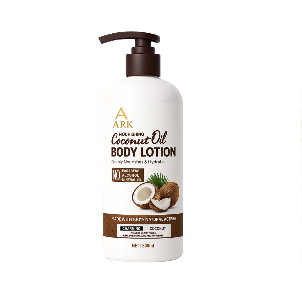 ARK Coconut Oil Body Lotion 300ml | Anti-Chapped, Moisturizing & Nourishing Care