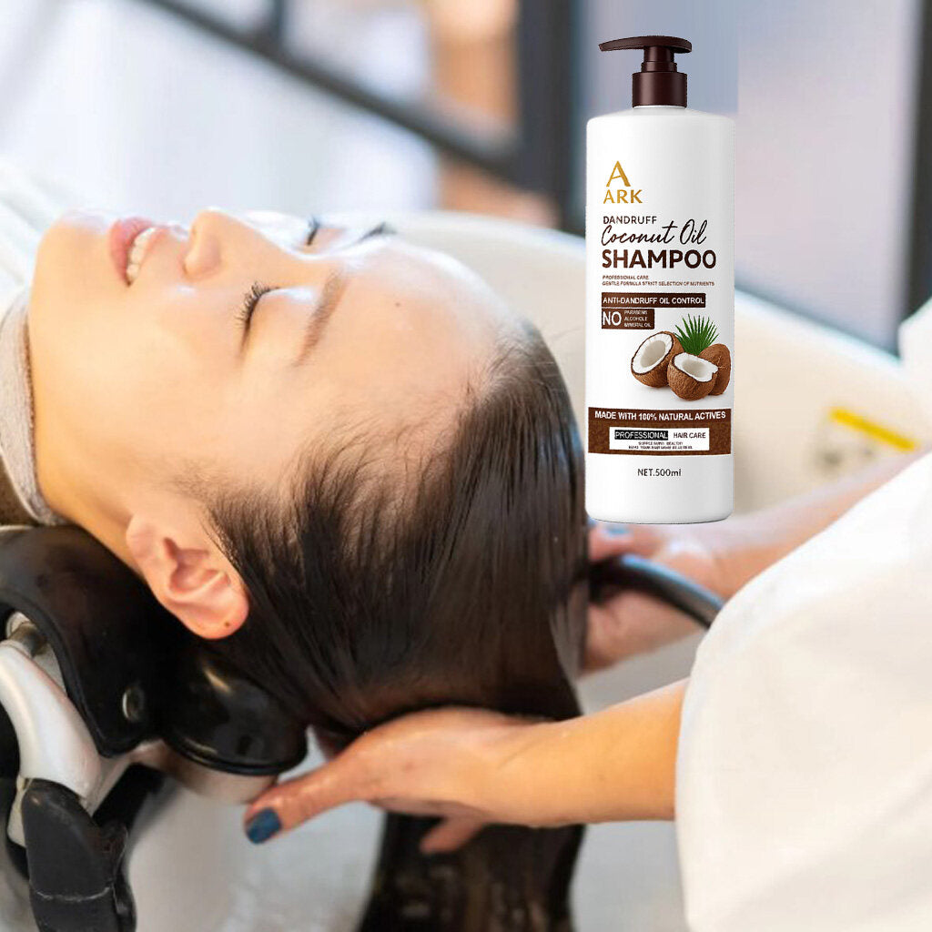ARK Coconut Oil Nourishing Shampoo 500ml | Anti-Dandruff, Moisturizing & Smoothing