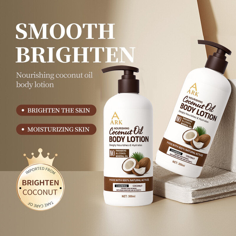 ARK Coconut Oil Body Lotion 300ml | Anti-Chapped, Moisturizing & Nourishing Care