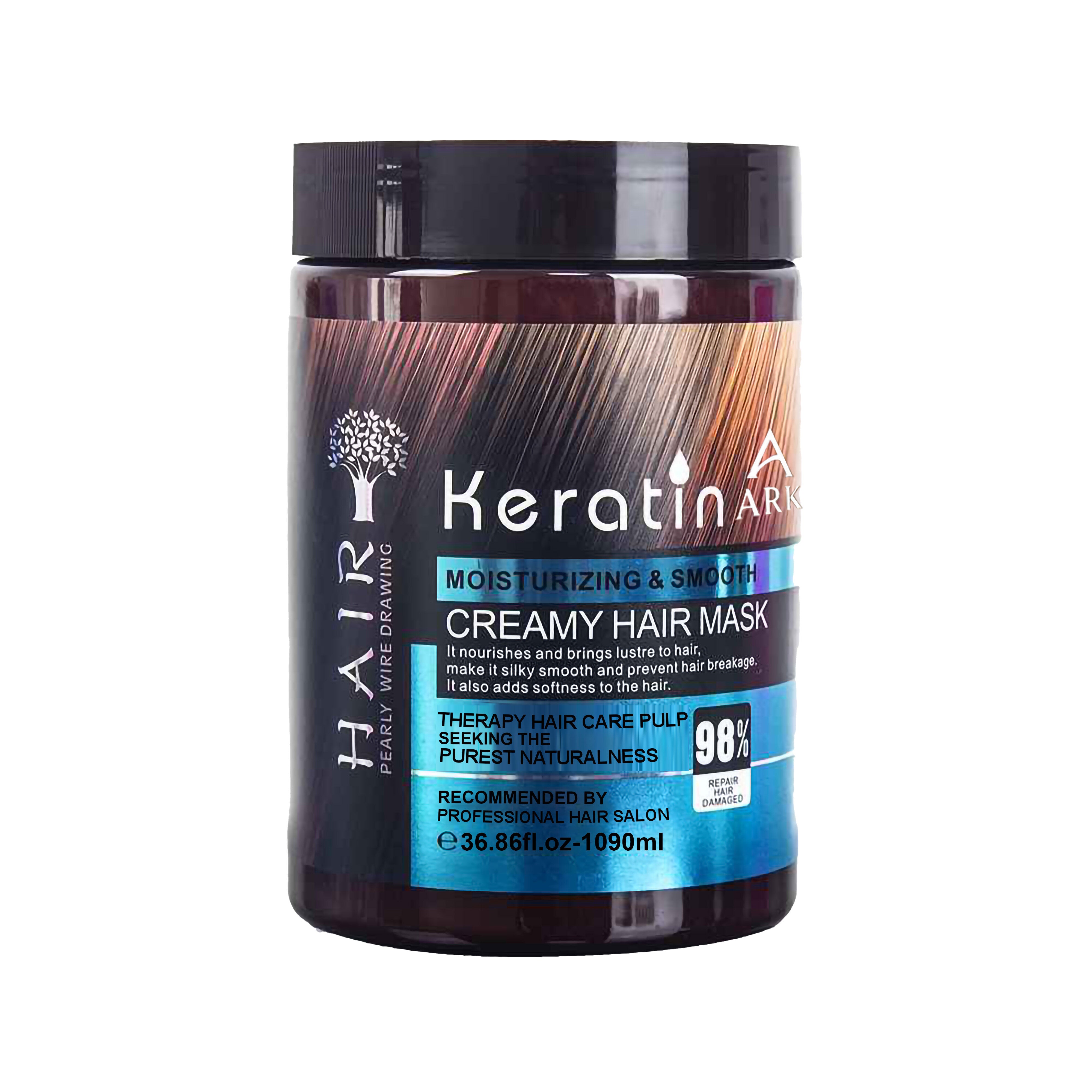 ARK Keratin Hair Mask 1090ml | Ultimate Repair & Hydration, Smooth & Silky, Frizz-Free, Salon Quality, Any Hair Type
