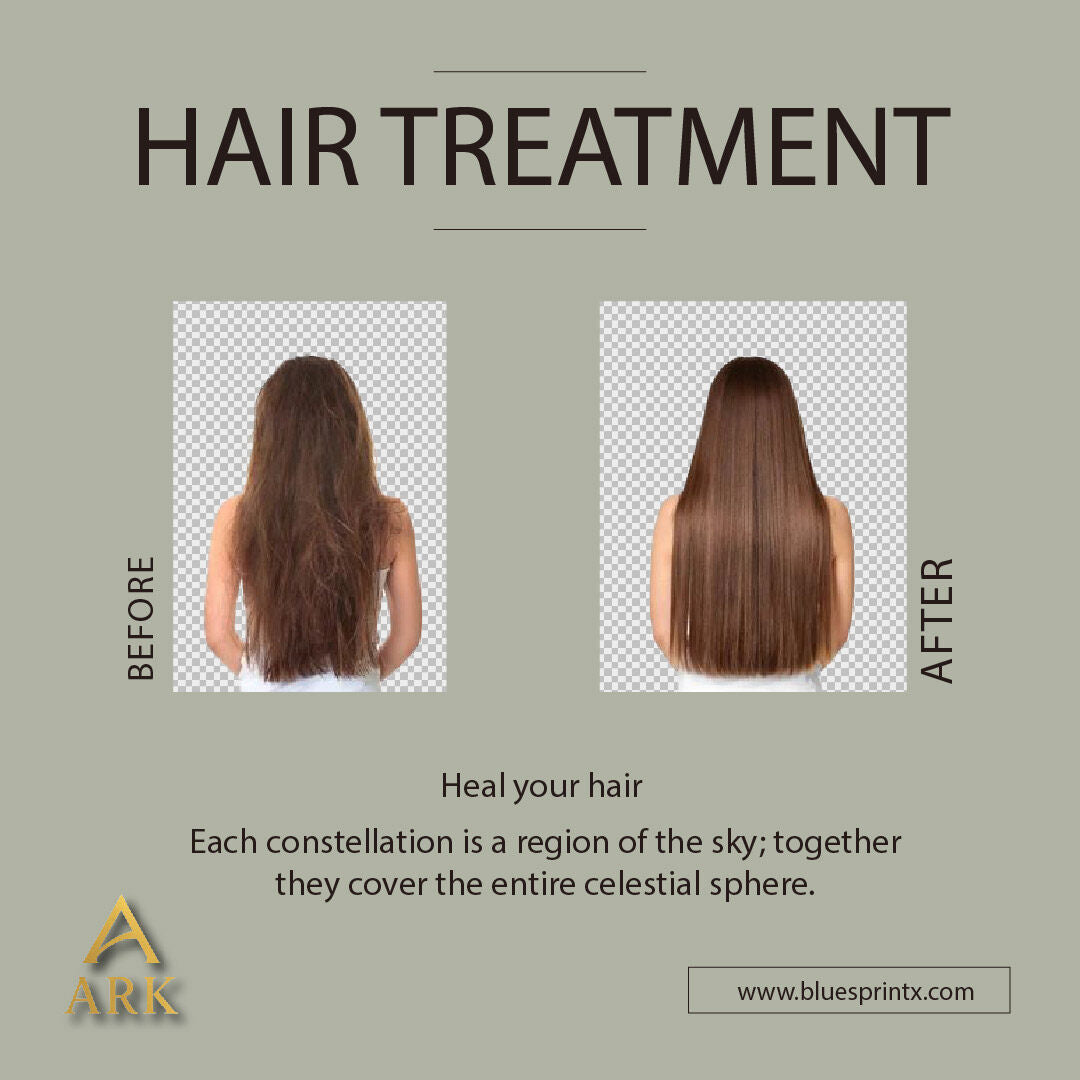 ARK Keratin Professional Hair Oil Serum 100ml | Repair, Smooth, Shine & Frizz Control for All Hair Types