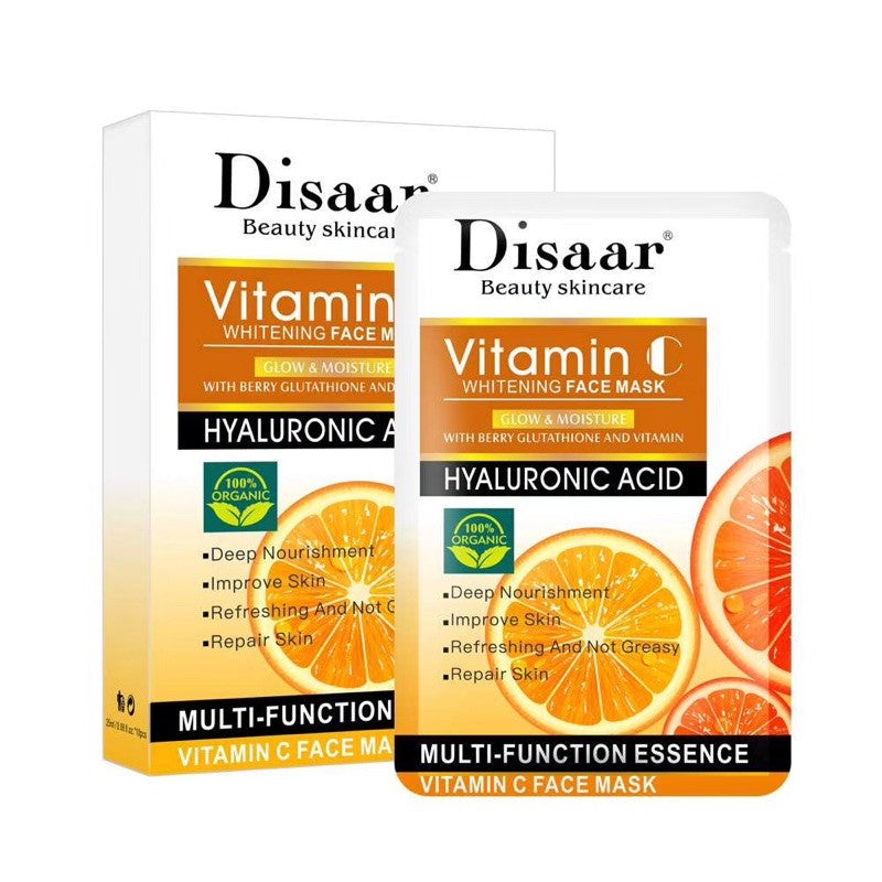 Disaar Vitamin C Whitening Mask 10 Pcs