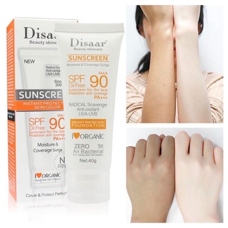 Disaar SPF 90 Facial Sunscreen Cream 40g