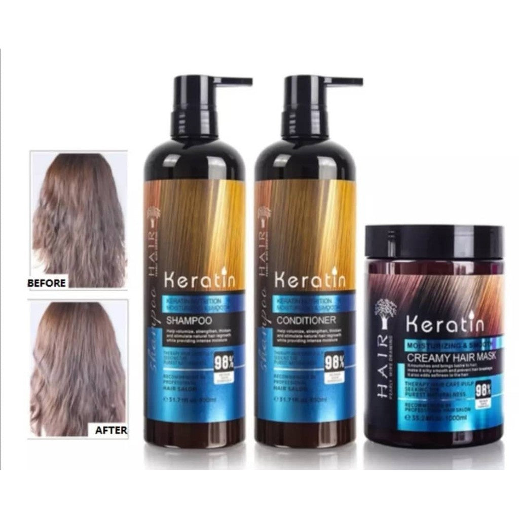 Keratin Smooth Shampoo & Hair Mask Set