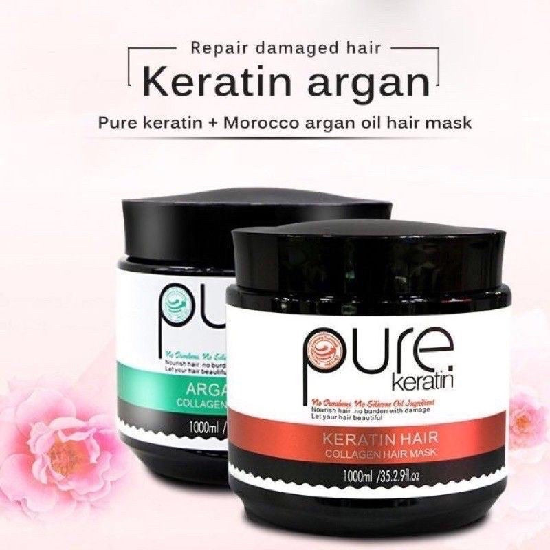 Keratin Smooth Shampoo, Conditioner Set