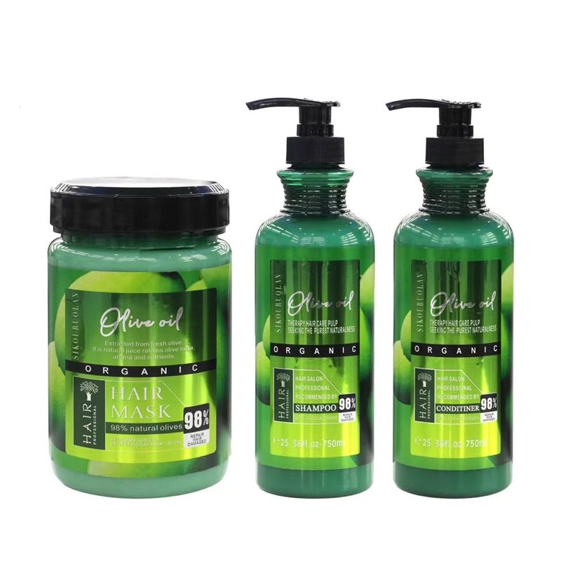 Keratin Smooth Shampoo, Conditioner Set