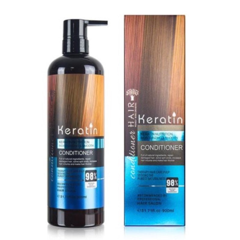 Keratin Smooth Shampoo, Conditioner Set