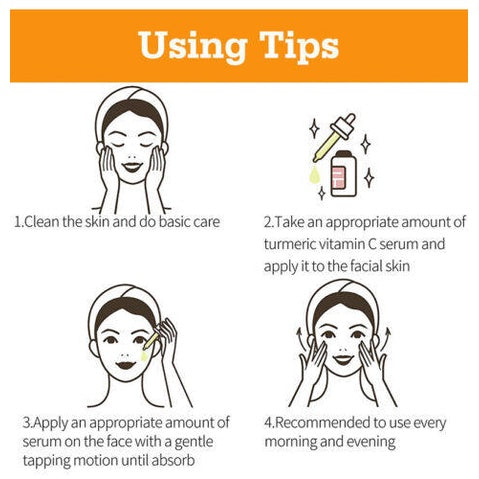 Turmeric Face Serum Plant Extracts