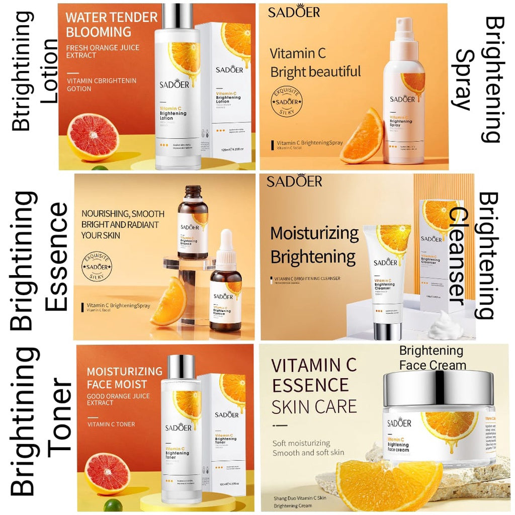 DISAAR 5in1 HA Vitamin C Whitening Set