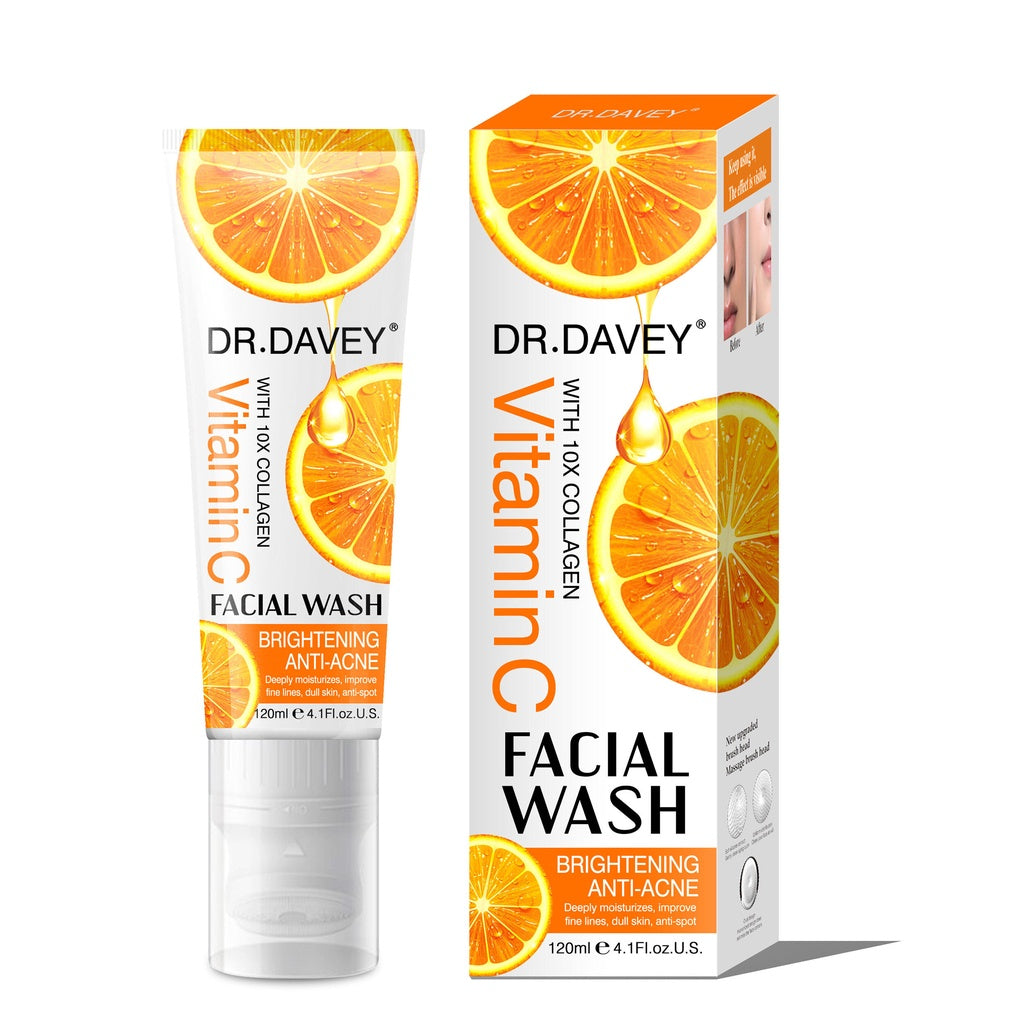 DR.DAVEY Vitamin C Facial Cleanser Brightening Wash