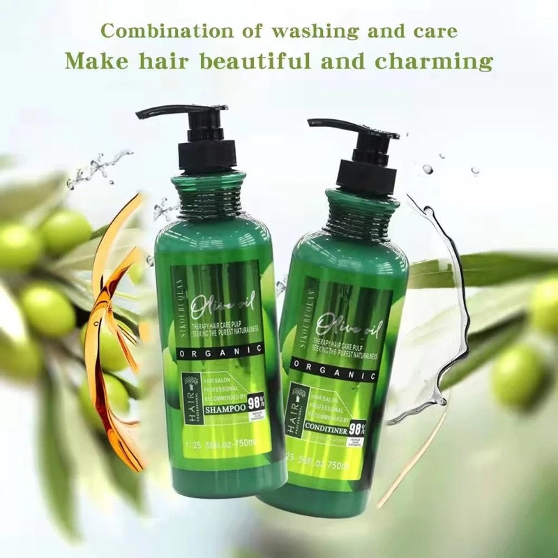 Keratin Smooth Shampoo, Conditioner Set