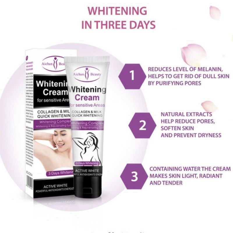 Aichun Beauty Whitening Cream for Sensitive Areas