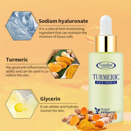 Turmeric Face Serum Plant Extracts