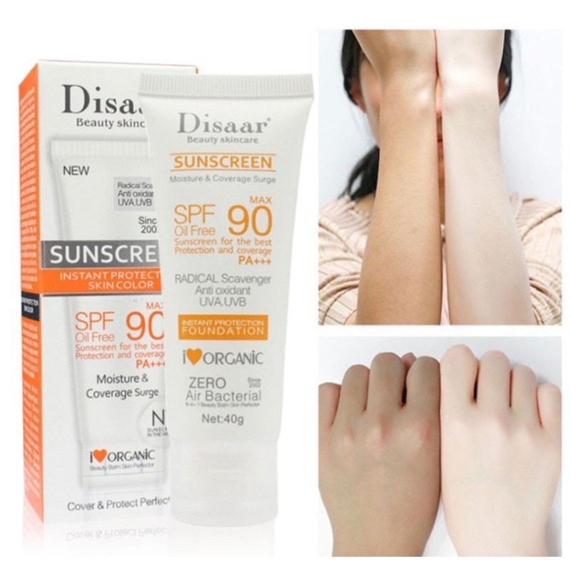 Disaar SPF 90 Facial Sunscreen Cream 40g