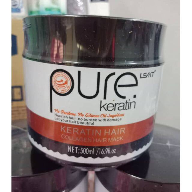 Pure Keratin Collagen Hair Treatment Mask 500ml