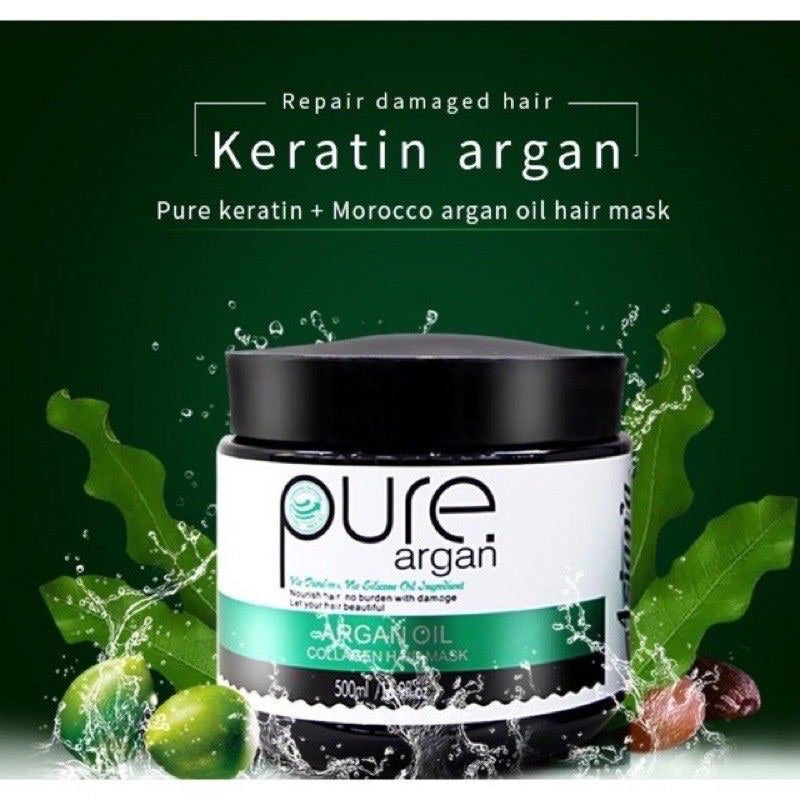 Pure Keratin/Argan Oil Collagen Hair Mask (1000ml)