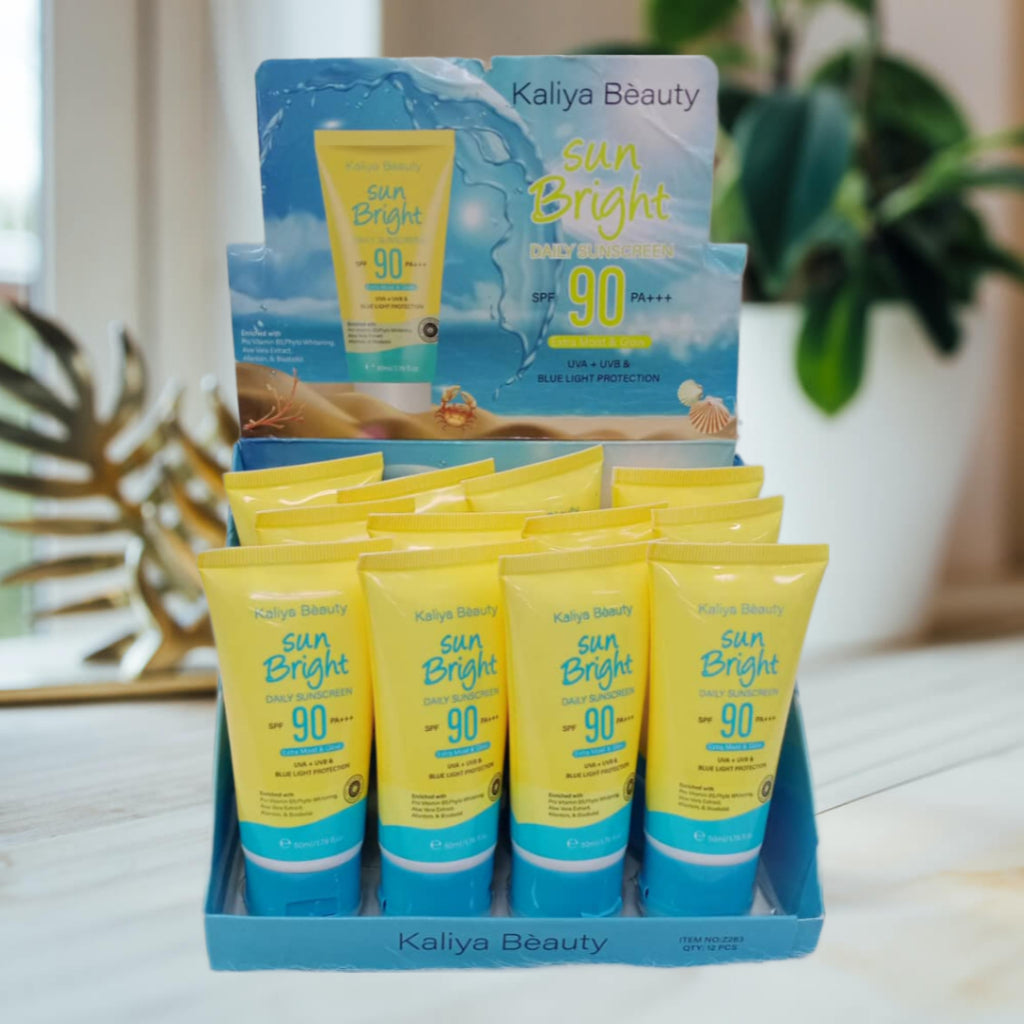 Kaliya Beauty Sun Bright Sunscreen 12 Pcs