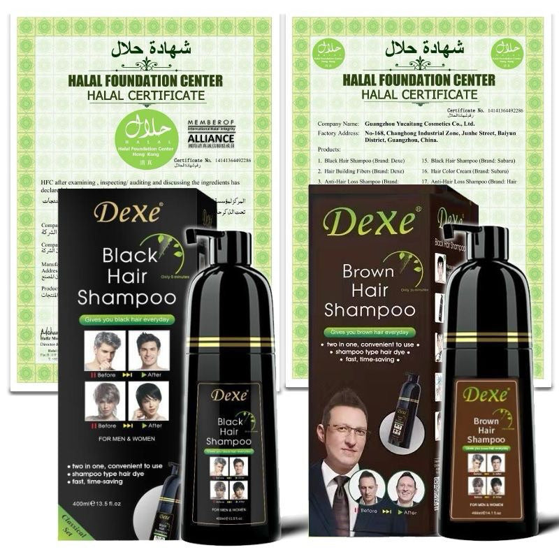 DEXE Black Hair Shampoo 400ml Original