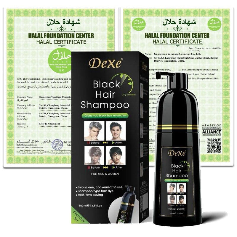 DEXE Black Hair Shampoo 400ml Original