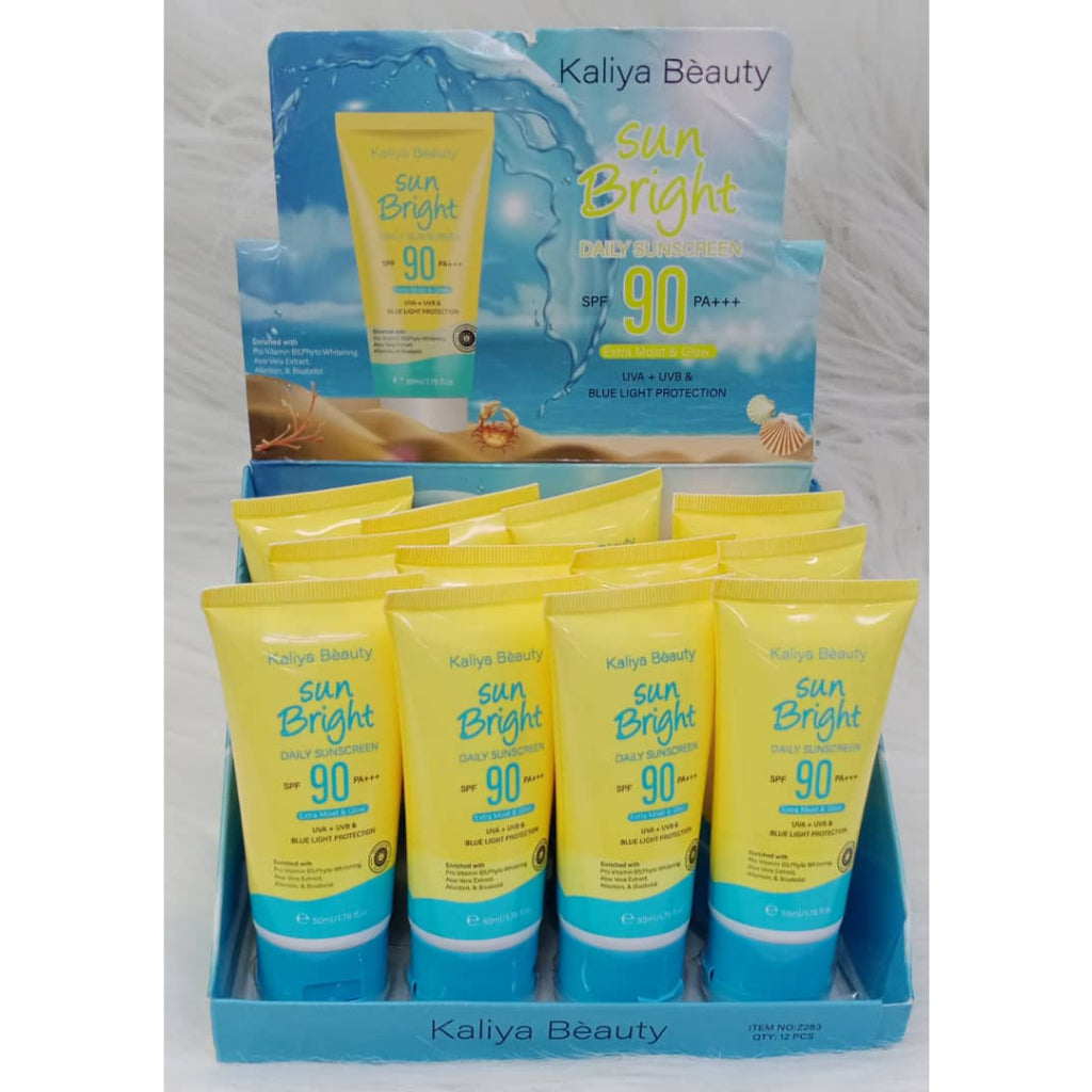 Kaliya Beauty Sun Bright Sunscreen 12 Pcs
