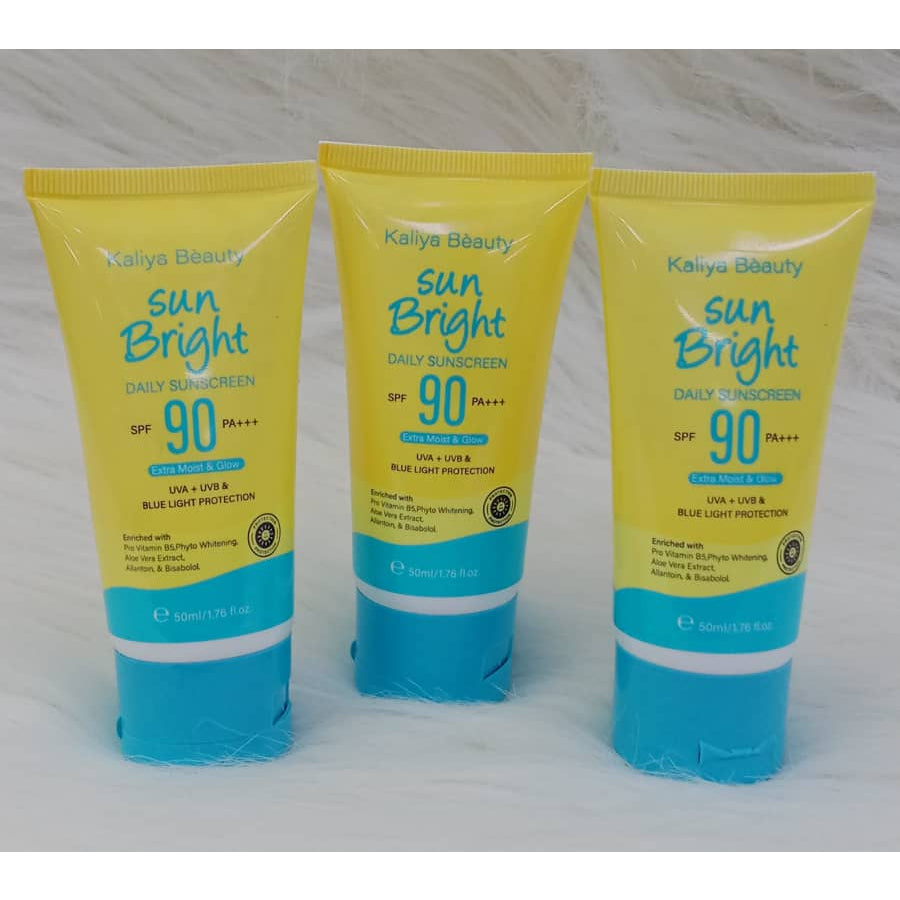 Kaliya Beauty Sun Bright Sunscreen 12 Pcs