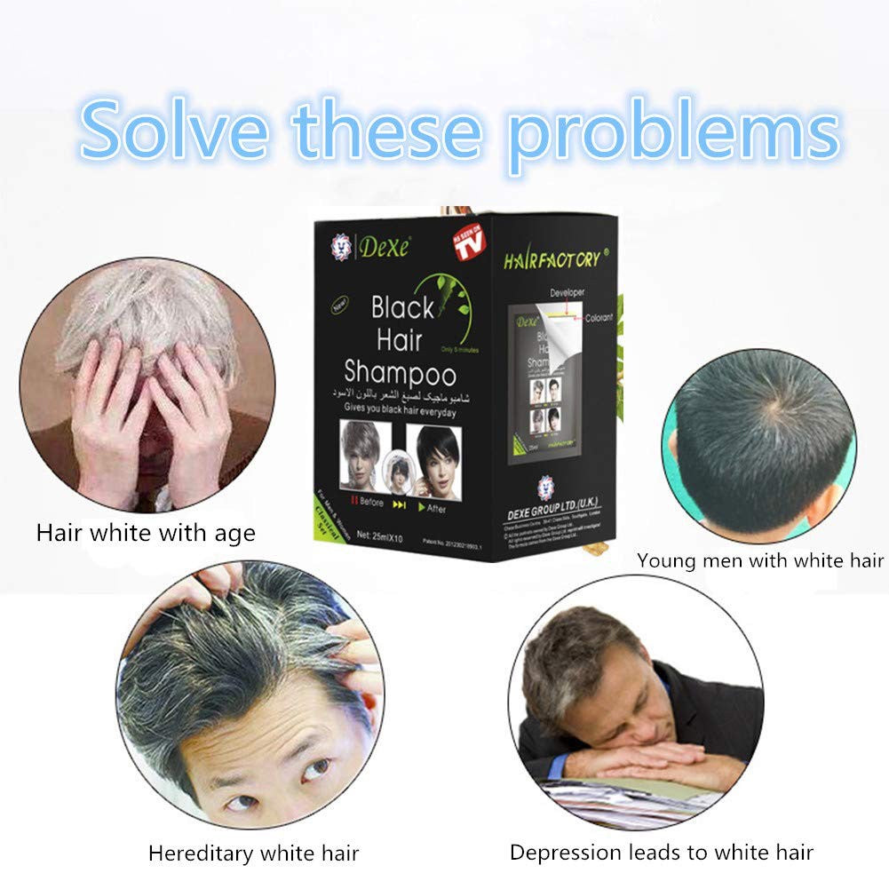 DEXE Black Hair Shampoo 400ml Original