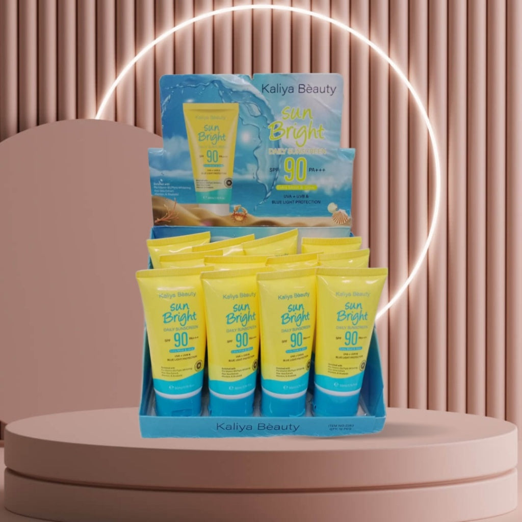 Kaliya Beauty Sun Bright Sunscreen 12 Pcs