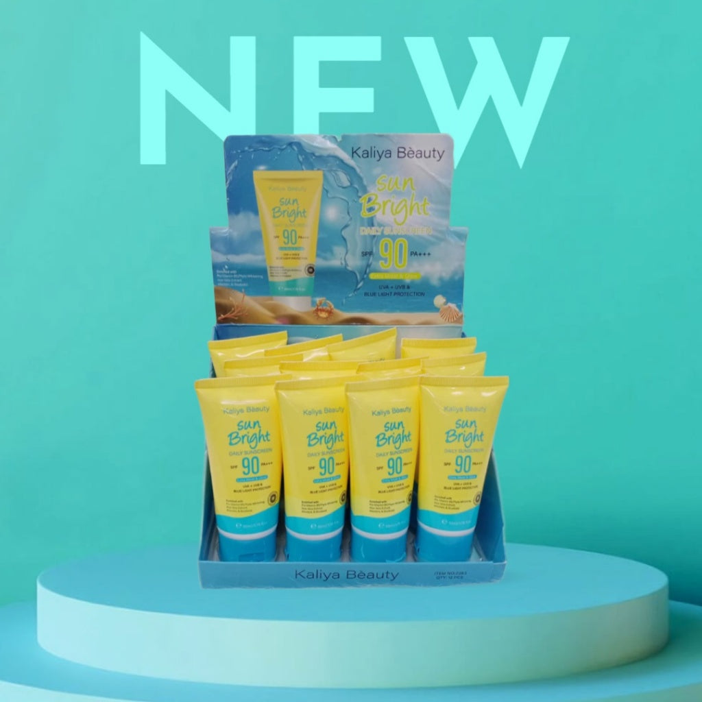 Kaliya Beauty Sun Bright Sunscreen 12 Pcs