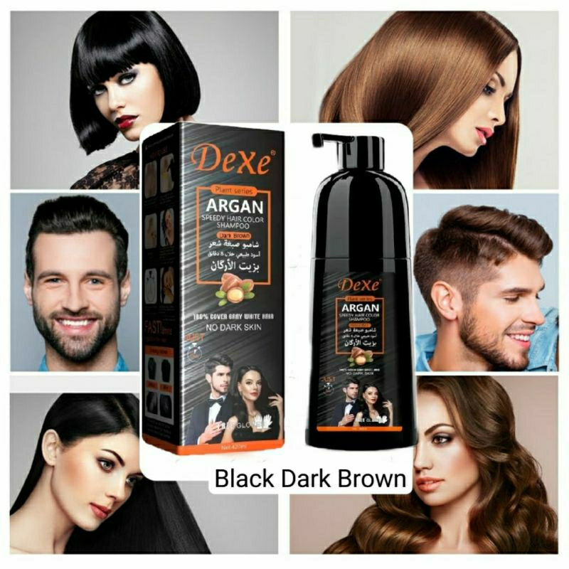 DEXE Dark Brown Shampoo 420ml