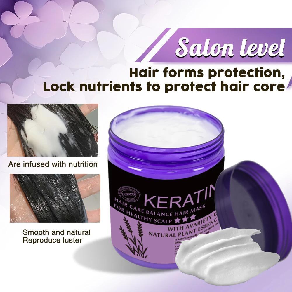 Keratin 4in1 Hair Care Set & Lavender Mask