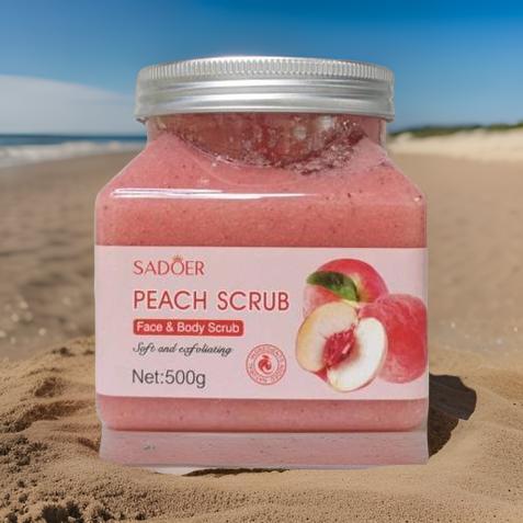 Sadoer Peach Scrub 500g Moisturizing