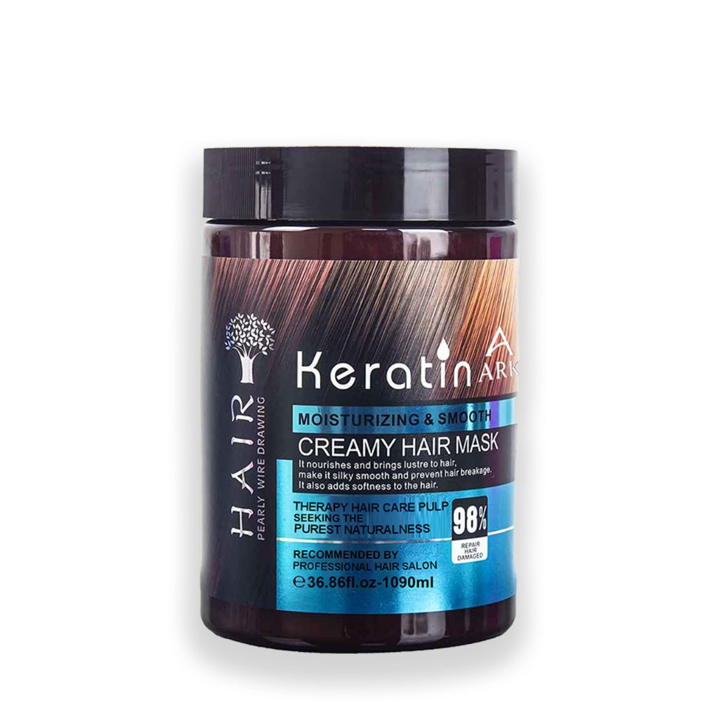 2in1 ARK Keratin Conditioner 990ml & Hair Mask 1090ml | Deep Moisturize, Repair, Smooth, Salon Care