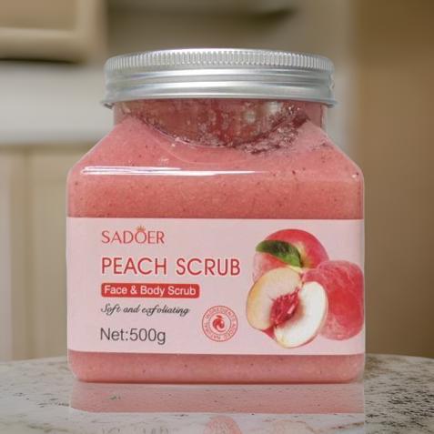 Sadoer Peach Scrub 500g Moisturizing