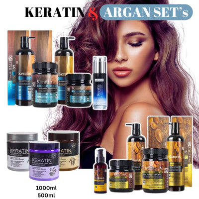 Keratin 4in1 Hair Care Set & Lavender Mask