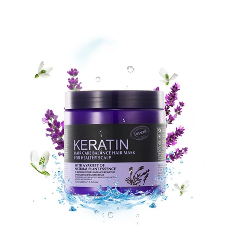 Keratin 4in1 Hair Care Set & Lavender Mask