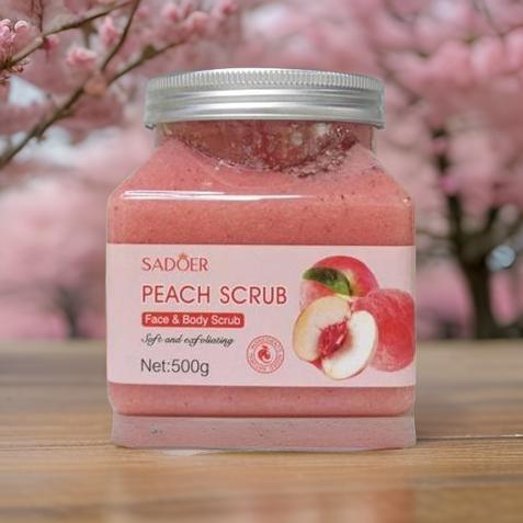 Sadoer Peach Scrub 500g Moisturizing