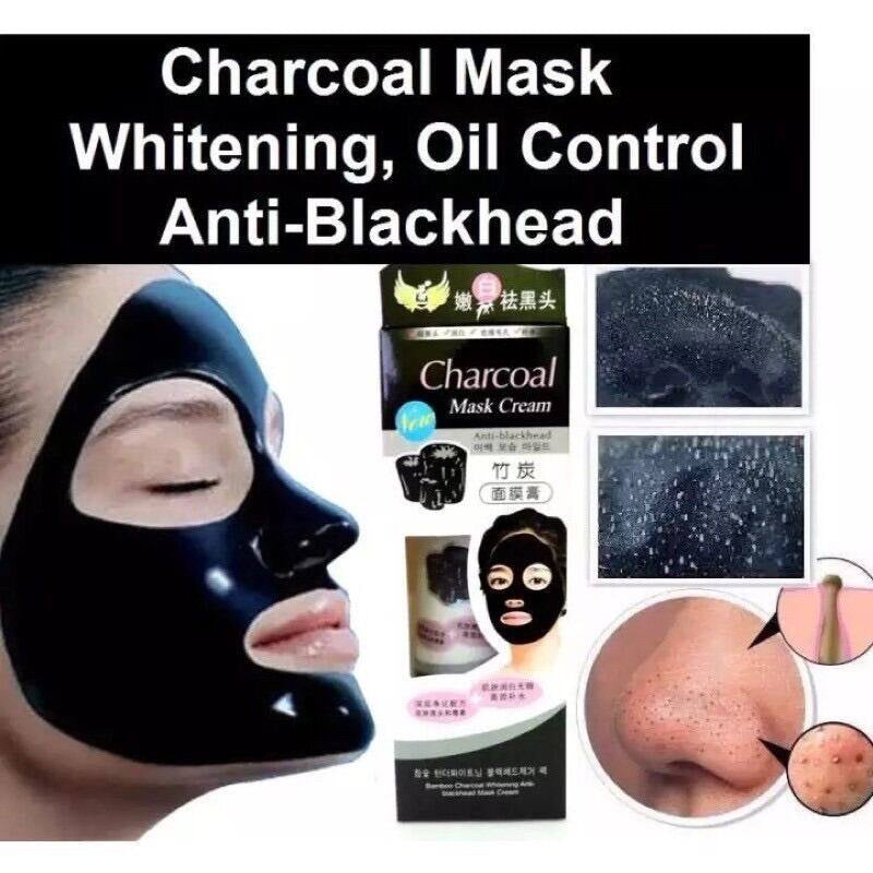 Mask Cream Charcoal Anti Blackhead