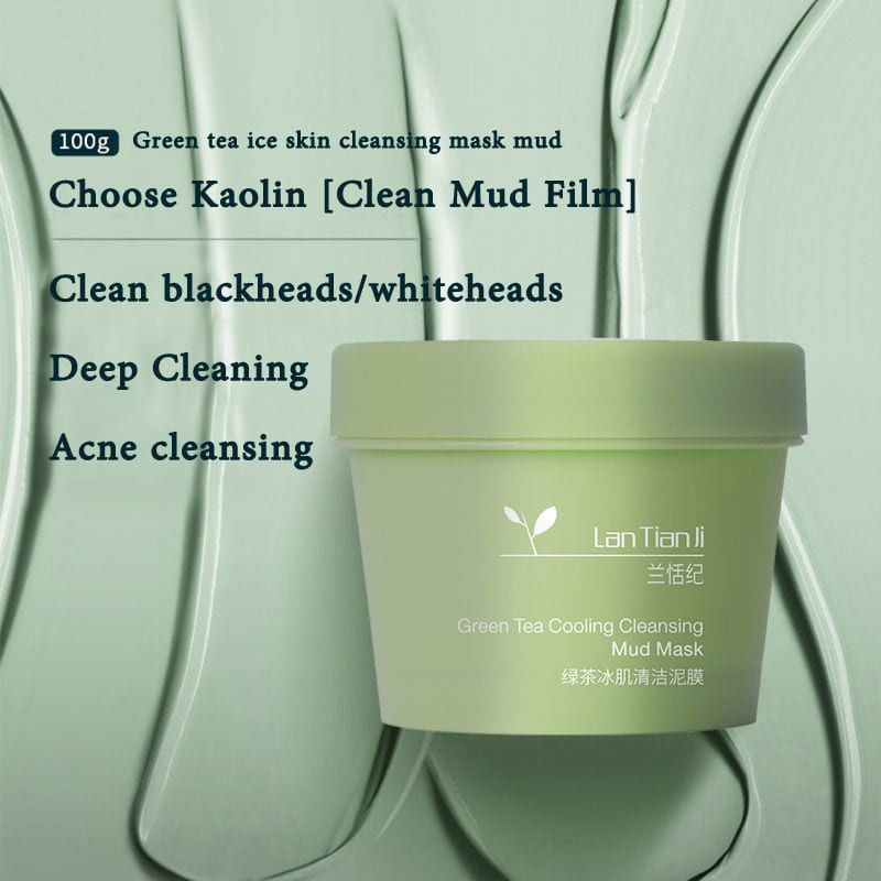 Green Tea Cooling Mud Mask