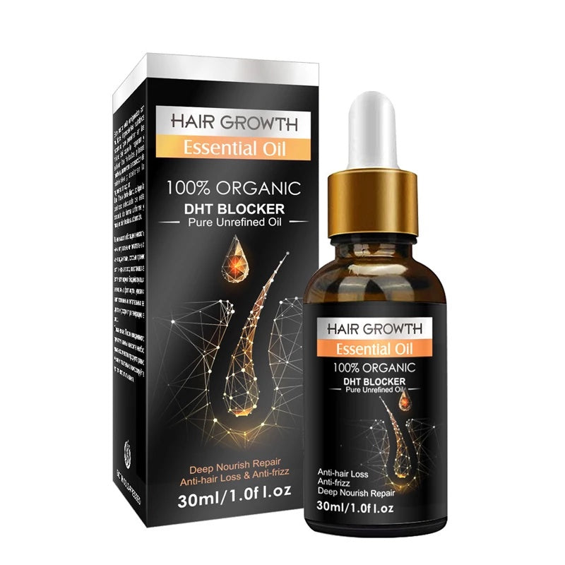 Ginger Hair Growth Essential Oils Hair Regrowth Serum