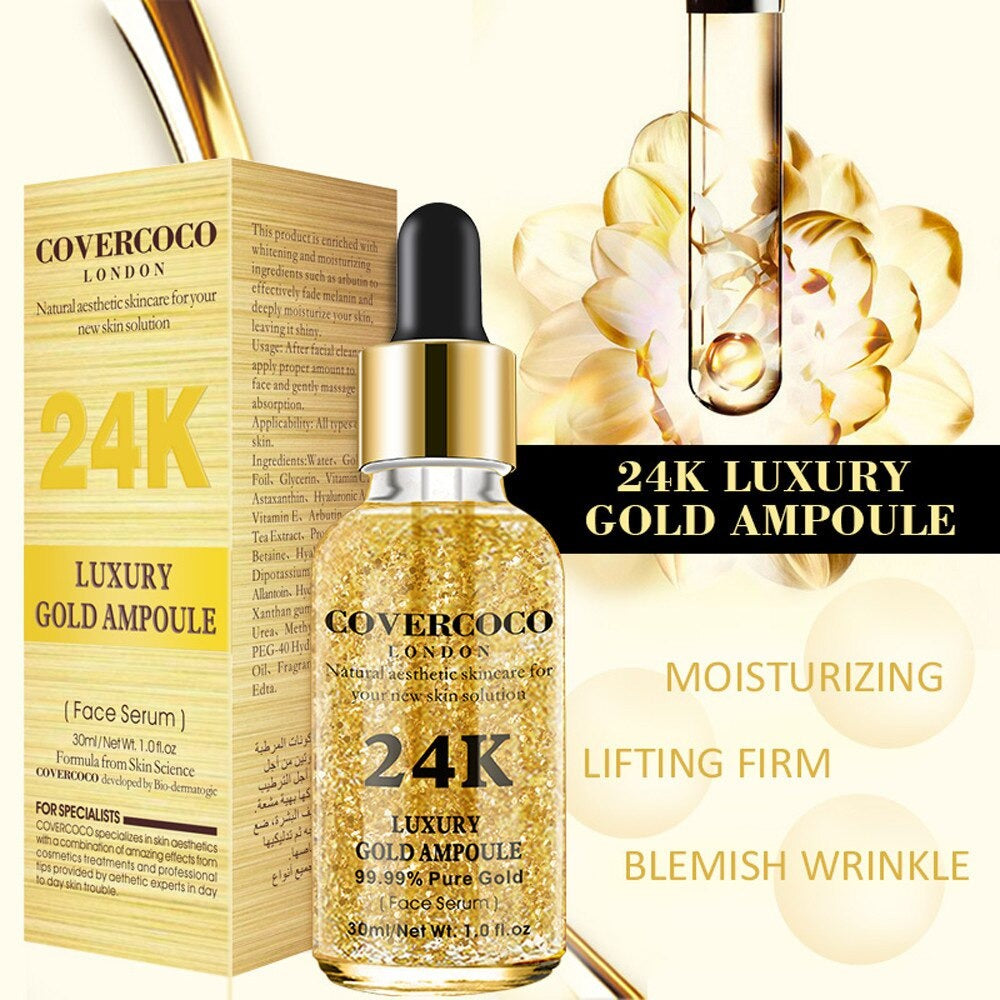 24k Gold Ampoule 30ml Moisturizing Essence