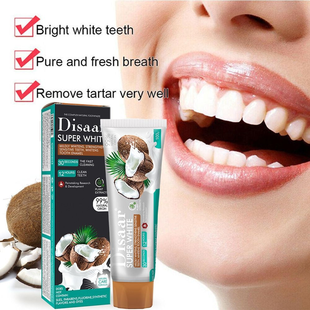 Natural Coconut Whitening Toothpaste