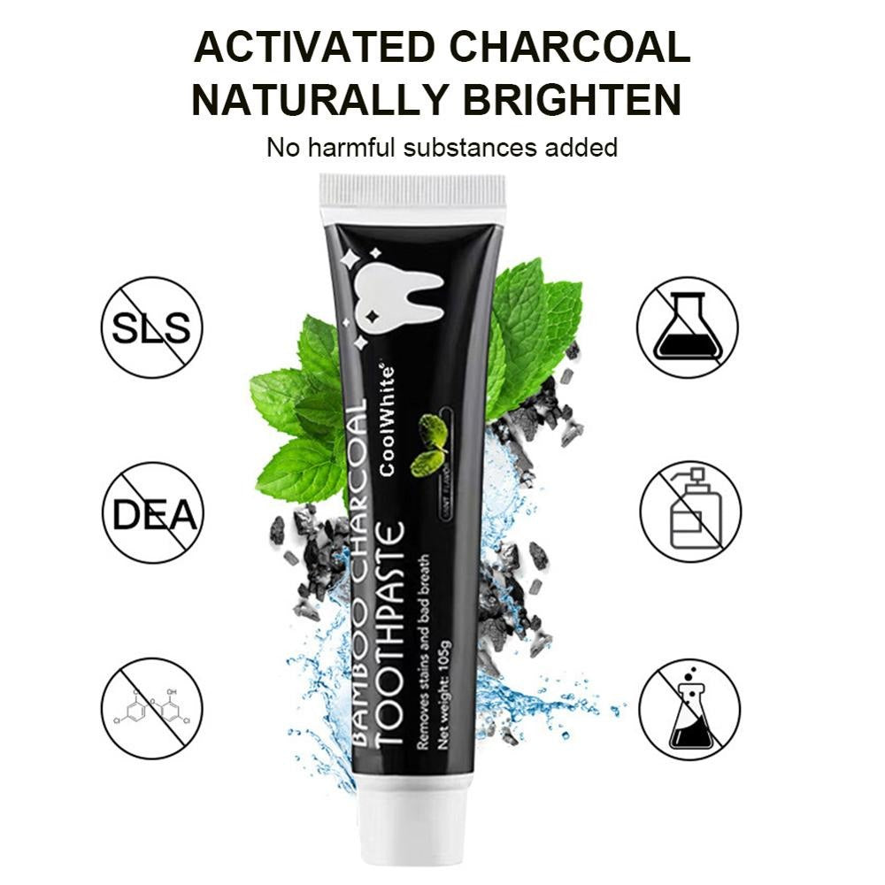 Bamboo Charcoal Toothpaste Teeth Whitening Paste