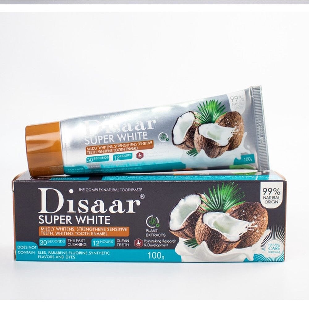 Natural Coconut Whitening Toothpaste