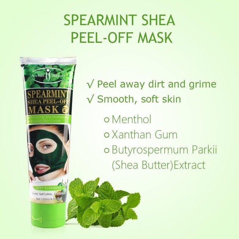 SPEARMINT Peel-Off Mask Whitening Moisturizing
