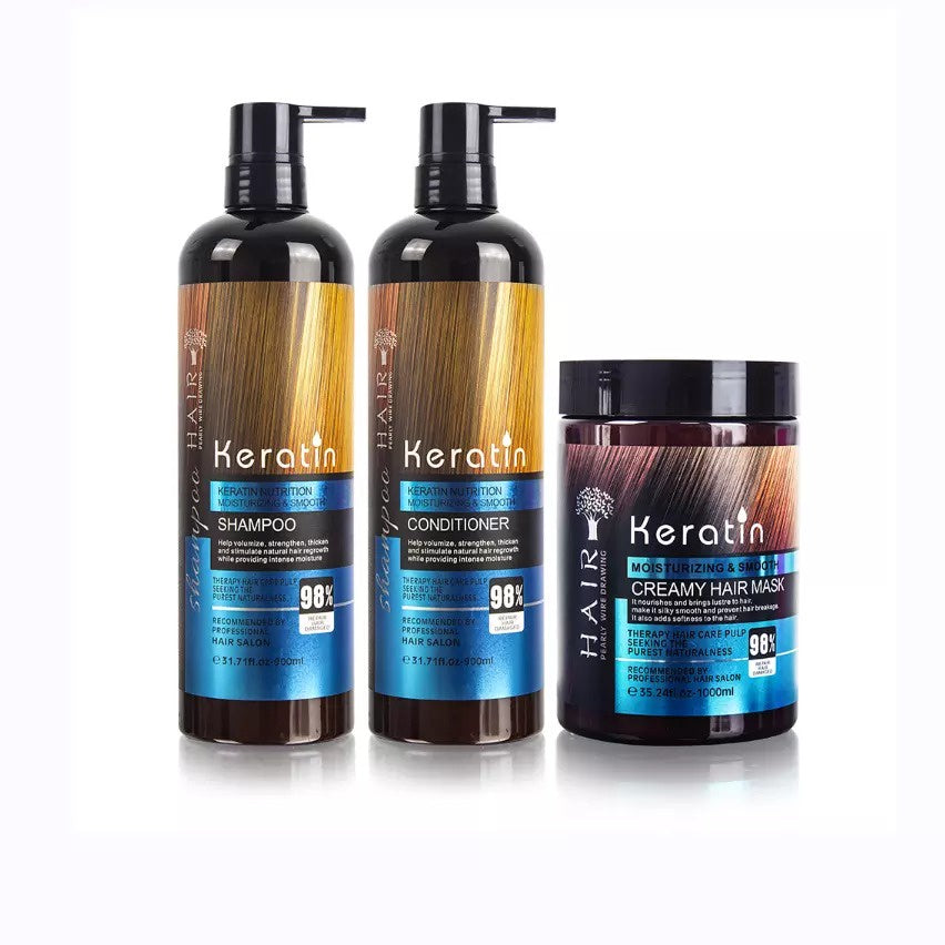 900ml Keratin Shampoo & Conditioner Set